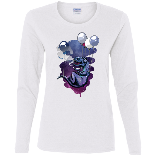"HIGH LIFE" Ladies' Cotton LS T-Shirt