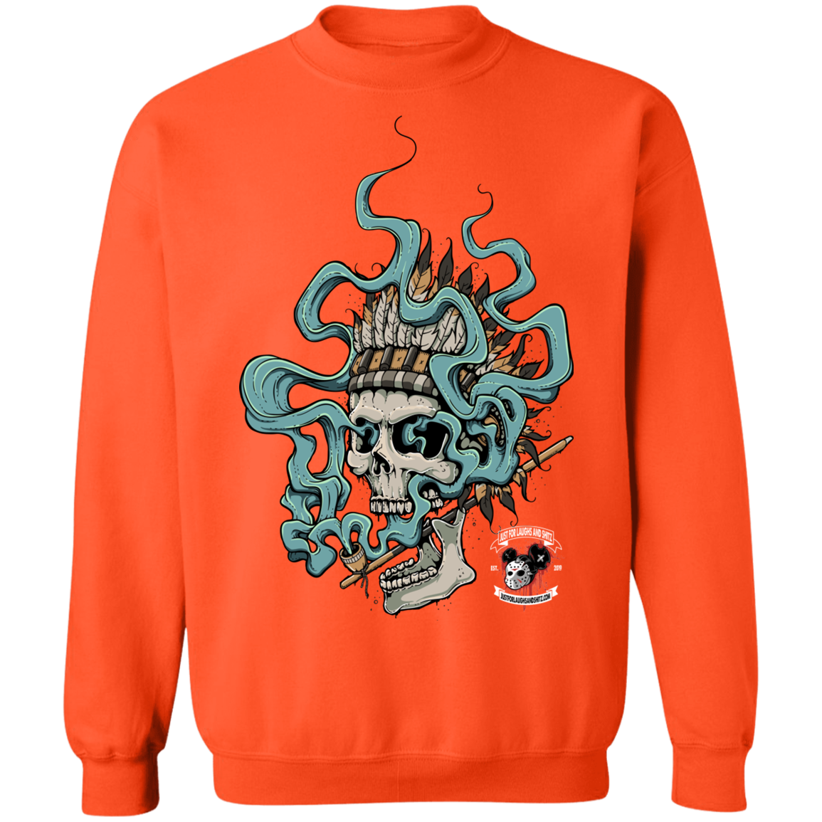 "HIGH CHIEF" Crewneck Pullover Sweatshirt  8 oz.