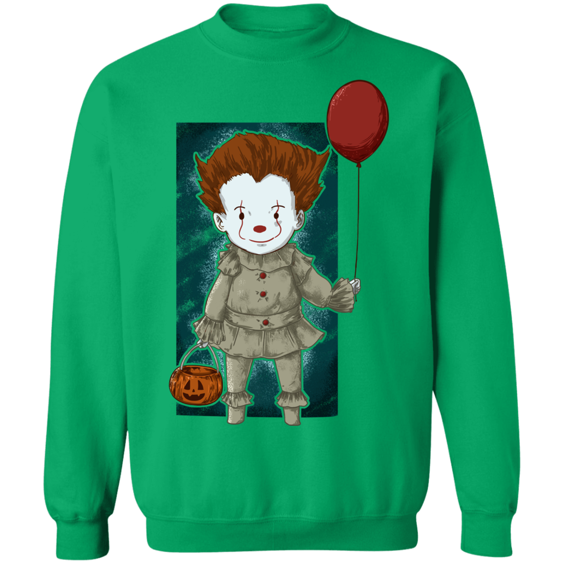 "LITTLE CLOWN" Crewneck Pullover Sweatshirt  8 oz.