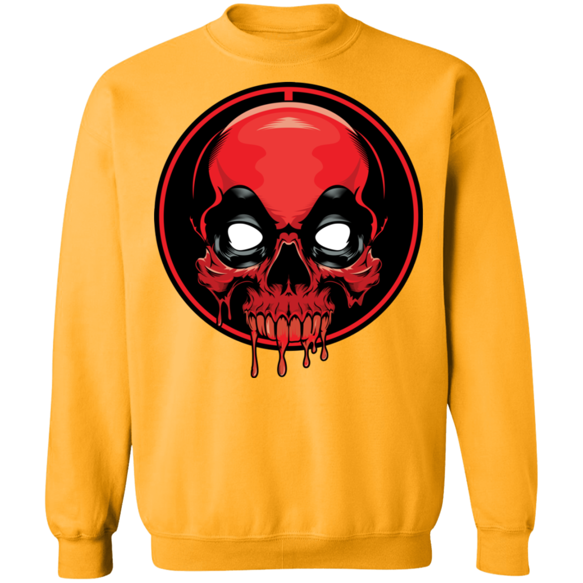 "SKULLPOOL" Crewneck Pullover Sweatshirt  8 oz.