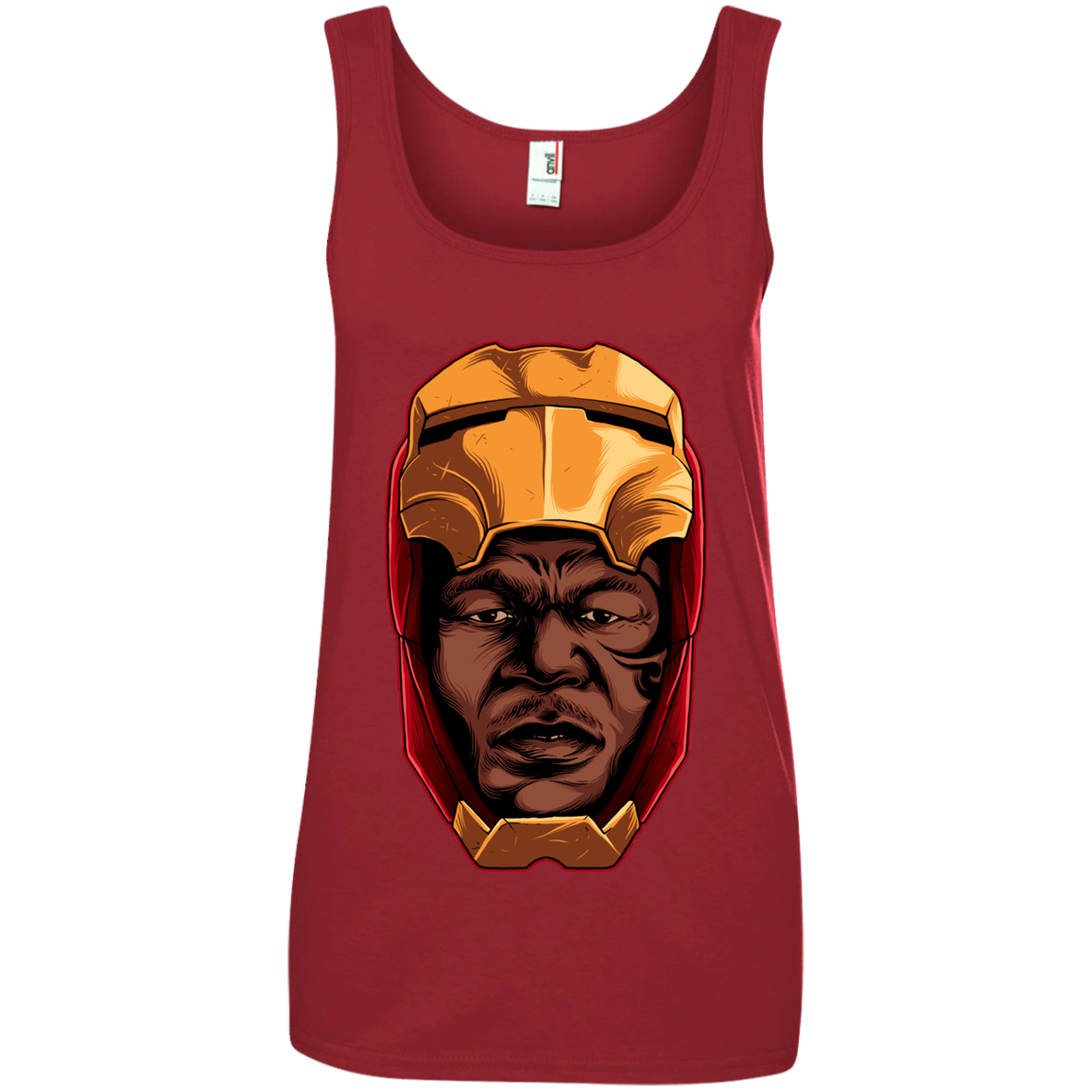 "THE REAL IRON" Ladies' 100% Ringspun Cotton Tank Top