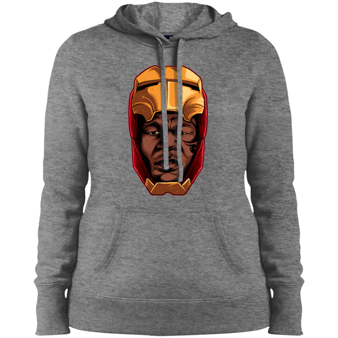 "THE REAL IRON" Ladies' Pullover Hooded Sweatshirt