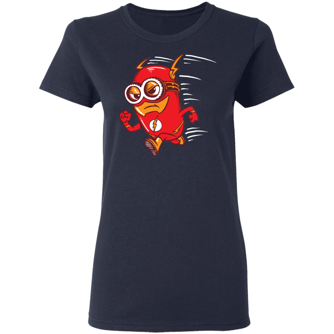 "FLASH MINION" Ladies' 5.3 oz. T-Shirt