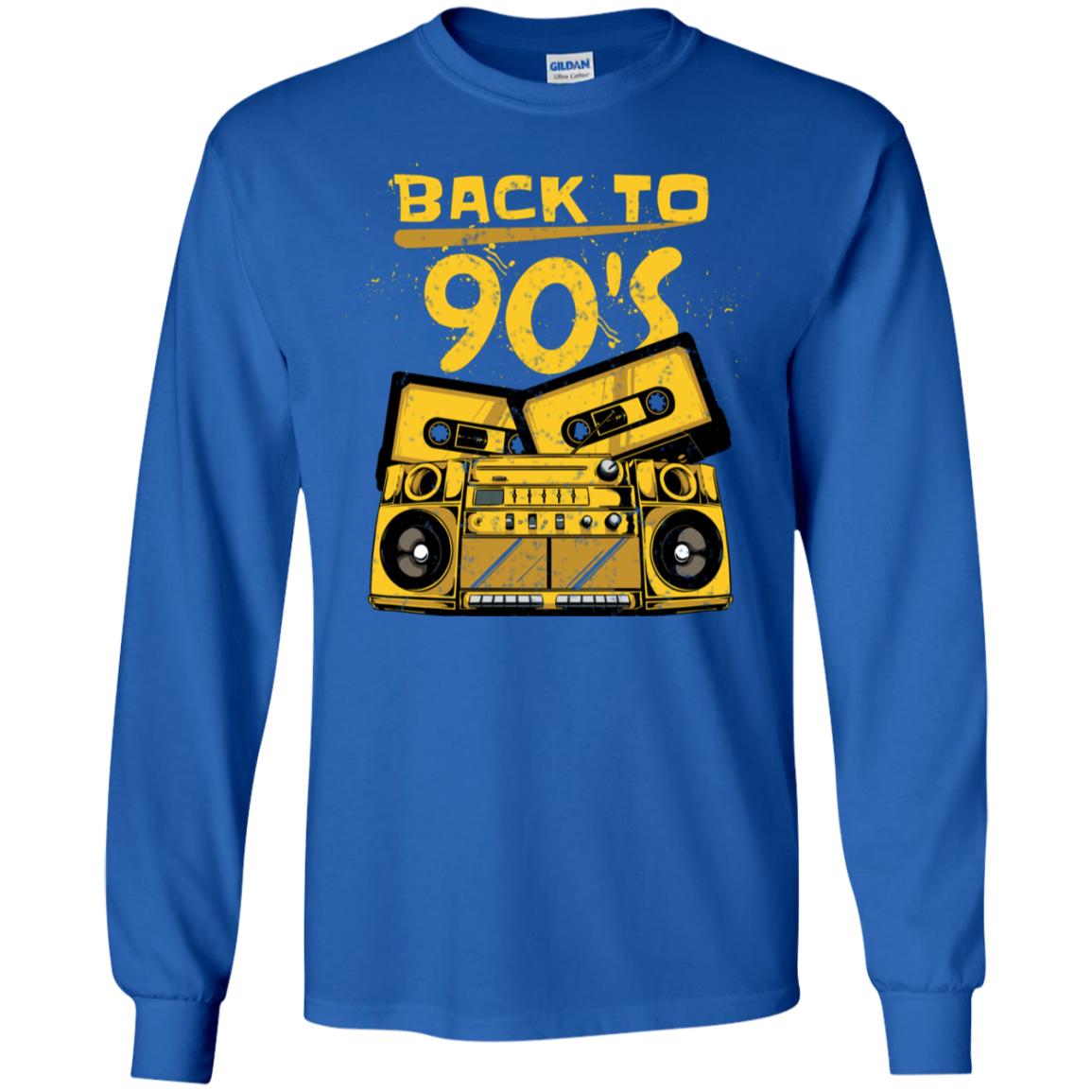 "BACK TO THE 90'S" LS Ultra Cotton T-Shirt