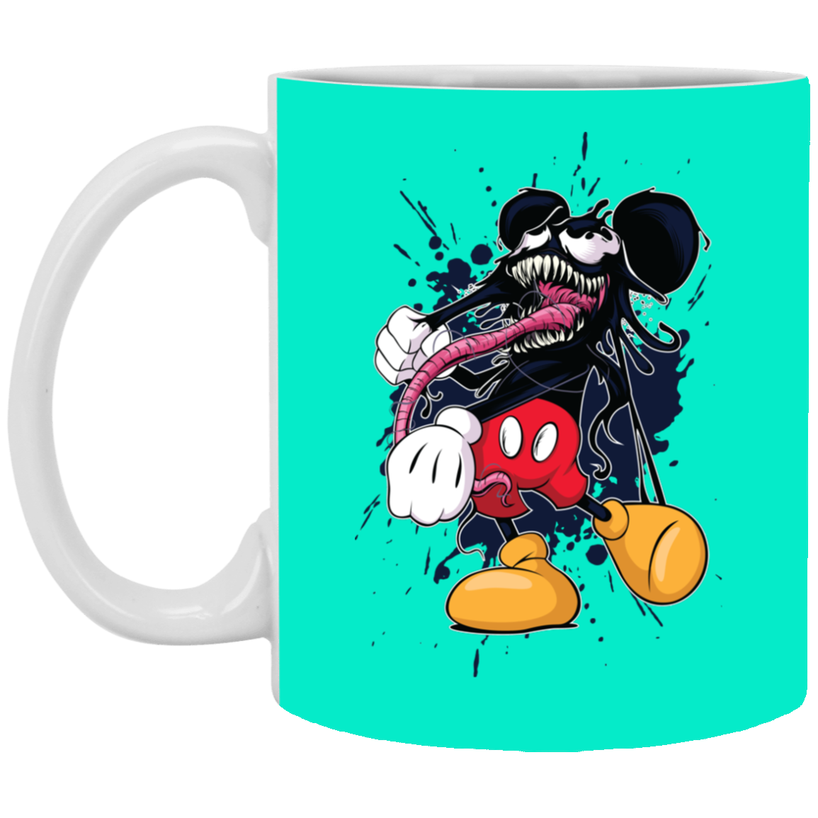 "VENOM MOUSE"11 oz. White Mug