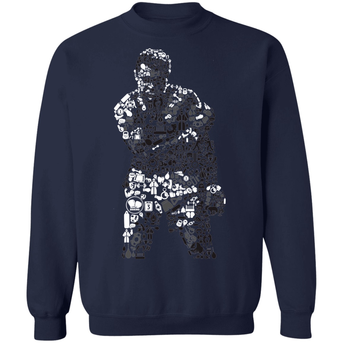 "ALI" Crewneck Pullover Sweatshirt  8 oz.