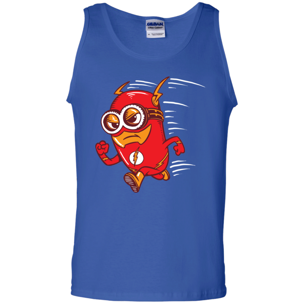 "FLASH MINION" 100% Cotton Tank Top