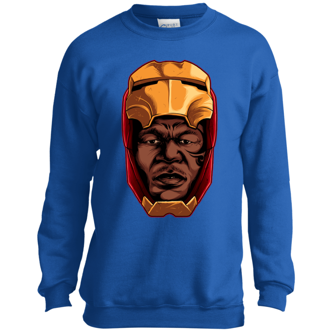 "THE REAL IRON" Youth Crewneck Sweatshirt