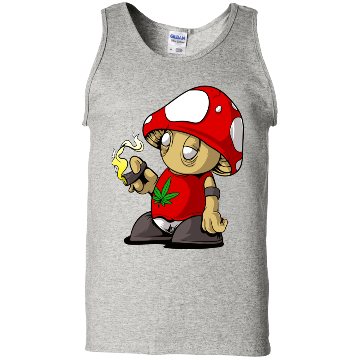 "MUSHROOM CLOUDS" 100% Cotton Tank Top