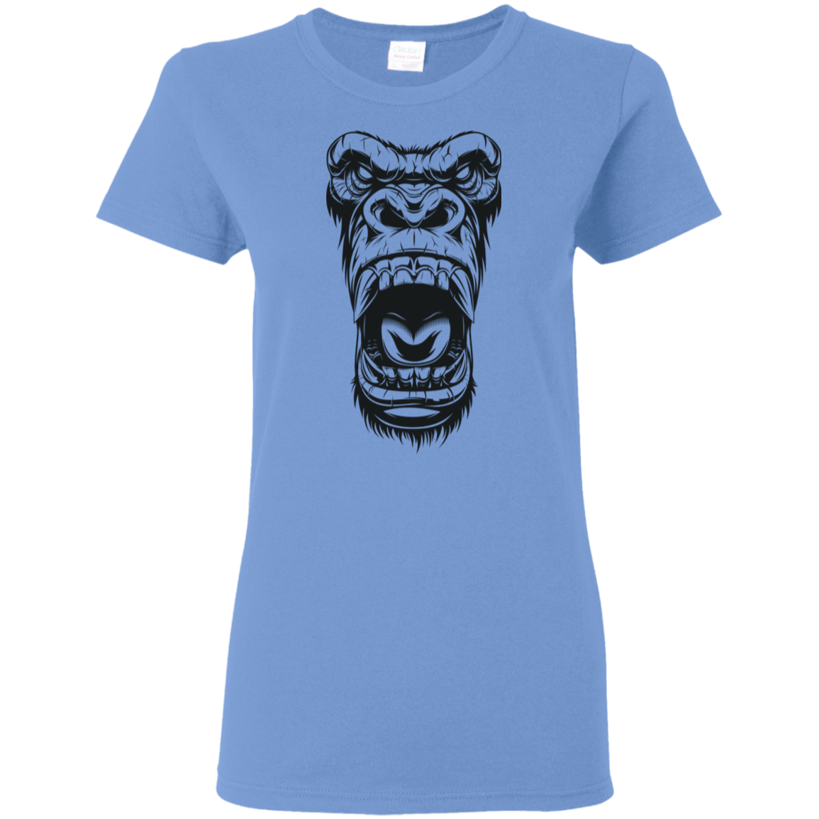 "GORILLA FACE" Ladies' 5.3 oz. T-Shirt