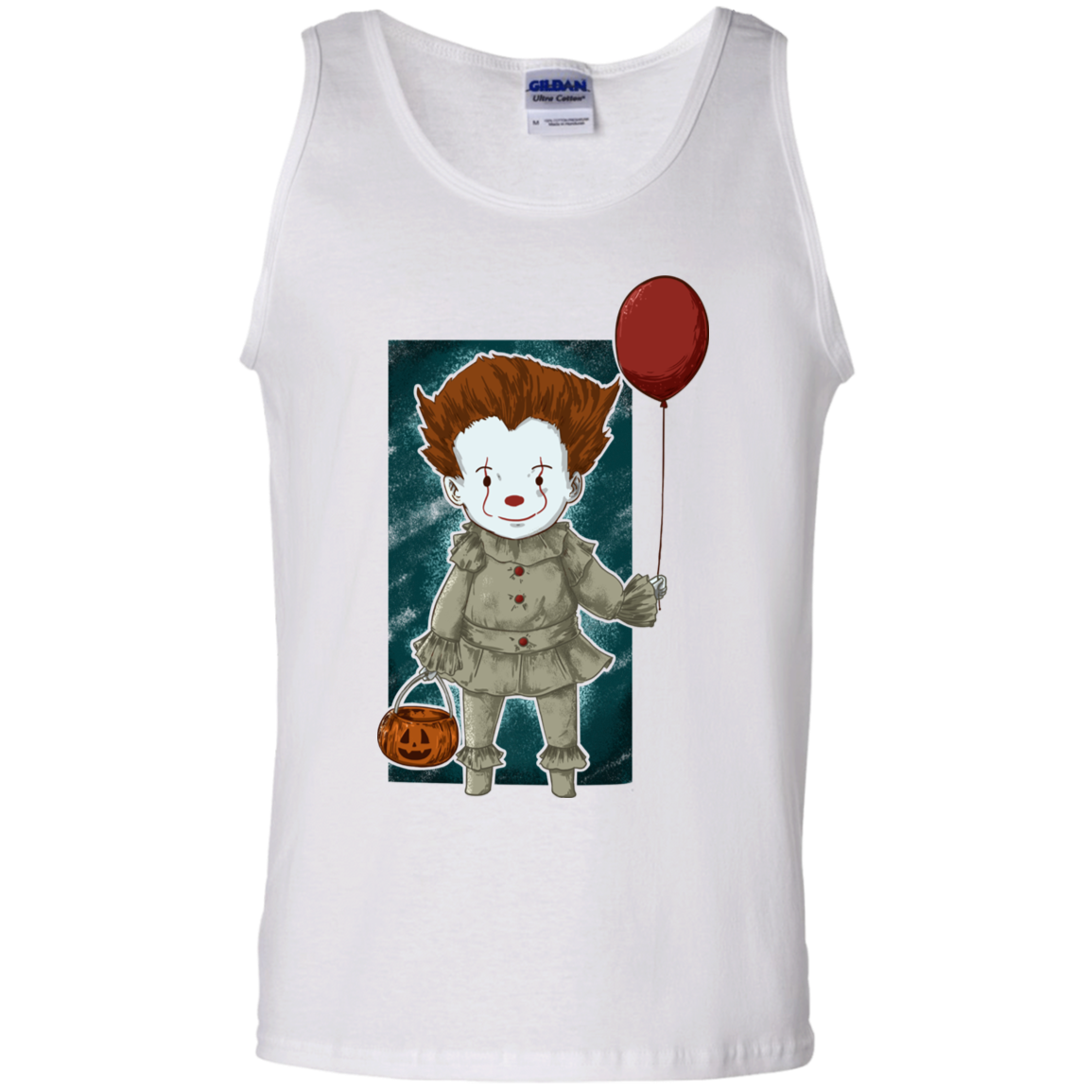 "LITTLE CLOWN" 100% Cotton Tank Top