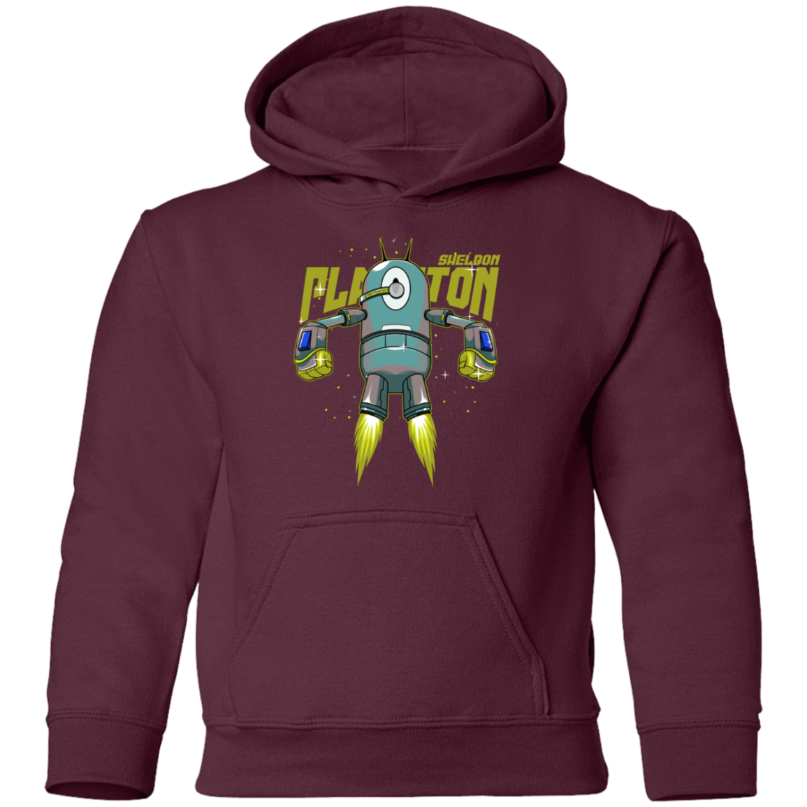 "PLANKTON" Youth Pullover Hoodie