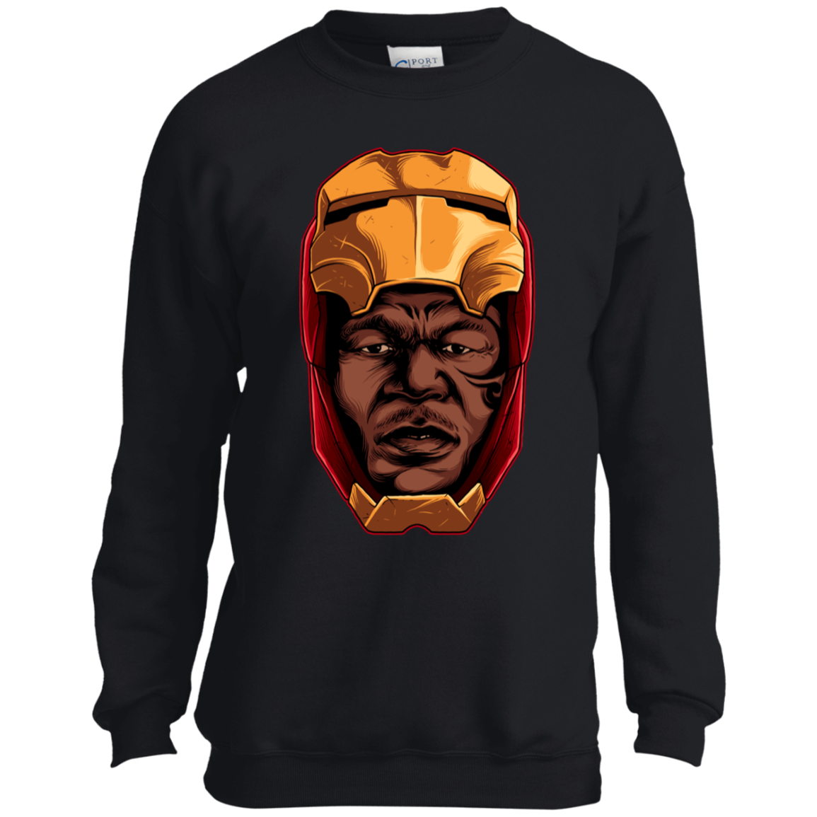 "THE REAL IRON" Youth Crewneck Sweatshirt