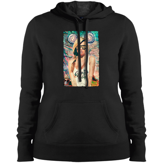 "GANJA BABY" Ladies' Pullover Hooded Sweatshirt