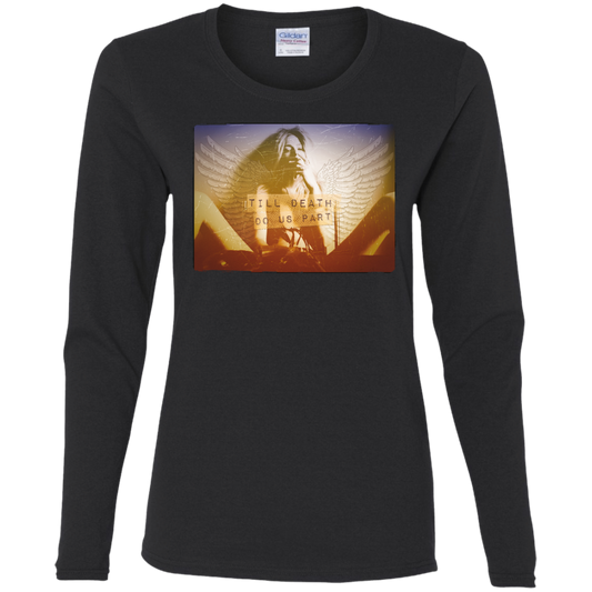 "TILL DEATH DO US" Ladies' Cotton LS T-Shirt