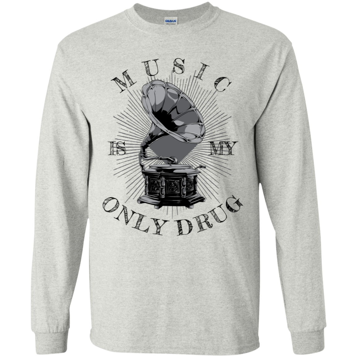 "MUSIC" Youth LS T-Shirt