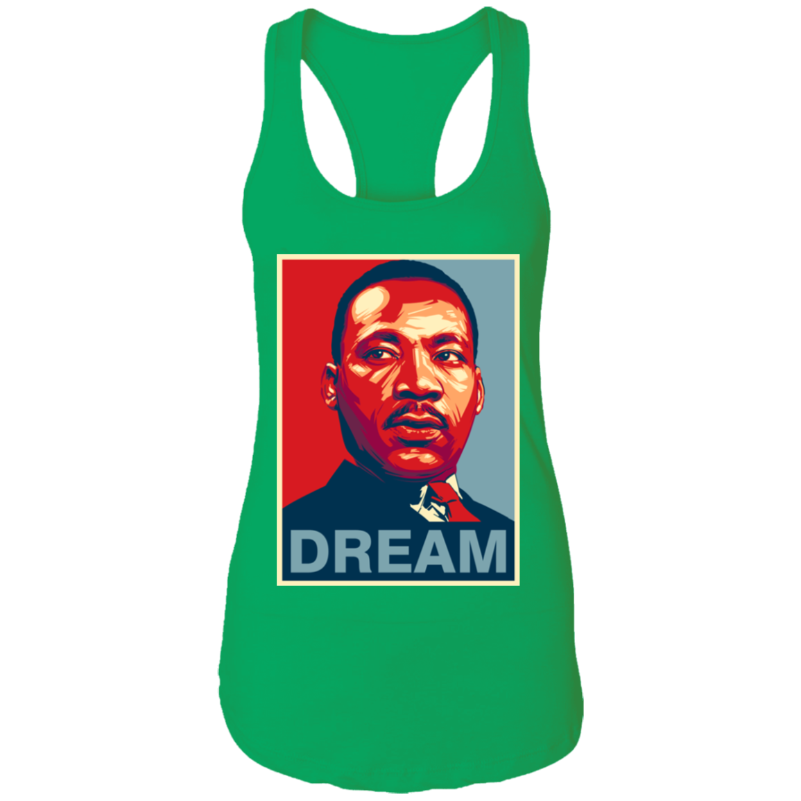 "DREAM" Ladies Ideal Racerback Tank