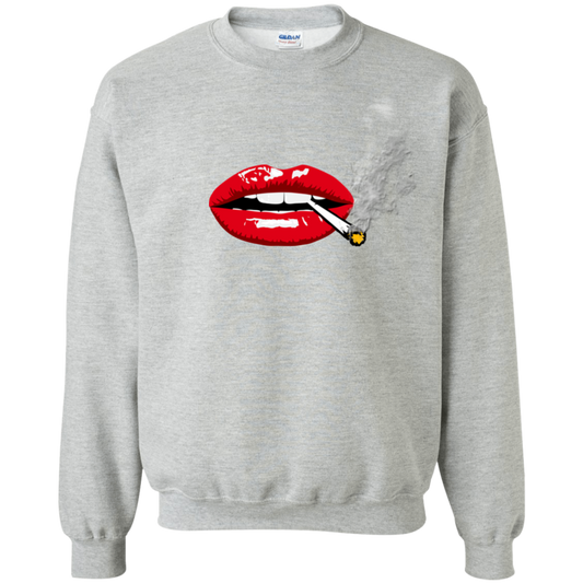 "SEXY LIPS" Crewneck Pullover Sweatshirt  8 oz.