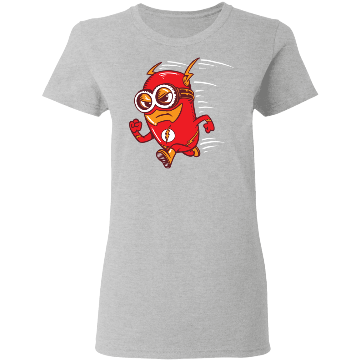 "FLASH MINION" Ladies' 5.3 oz. T-Shirt