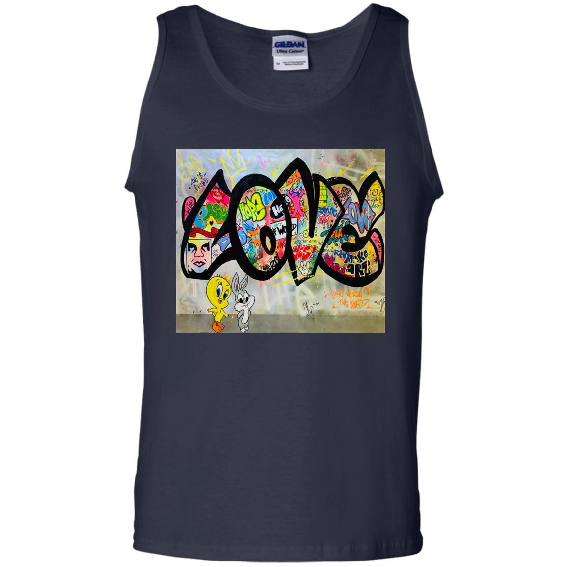 "LOVE" 100% Cotton Tank Top