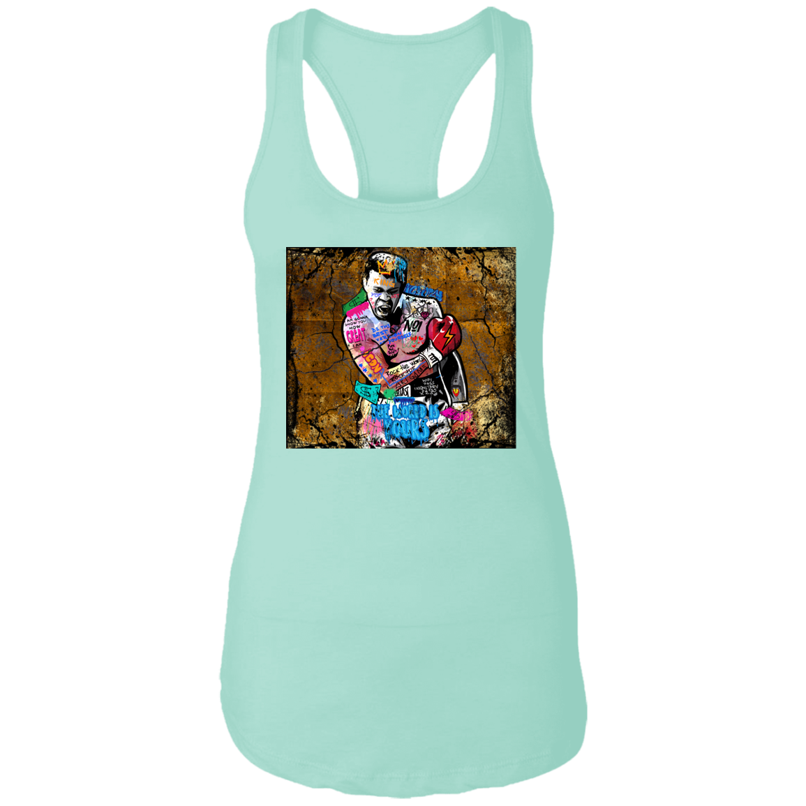 "THE GREATEST" Ladies Ideal Racerback Tank