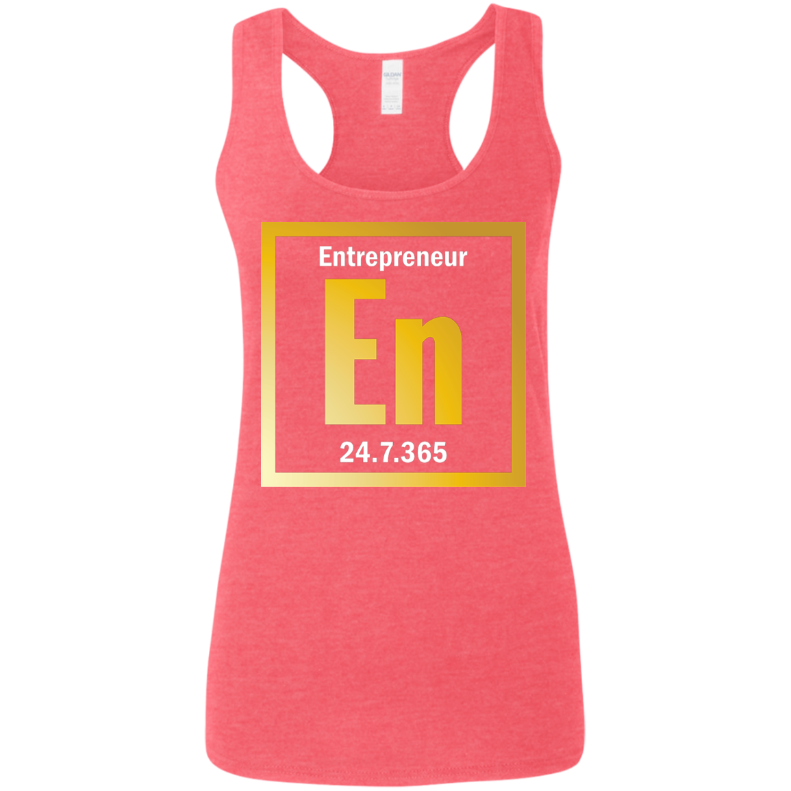 "En" Ladies' Softstyle Racerback Tank