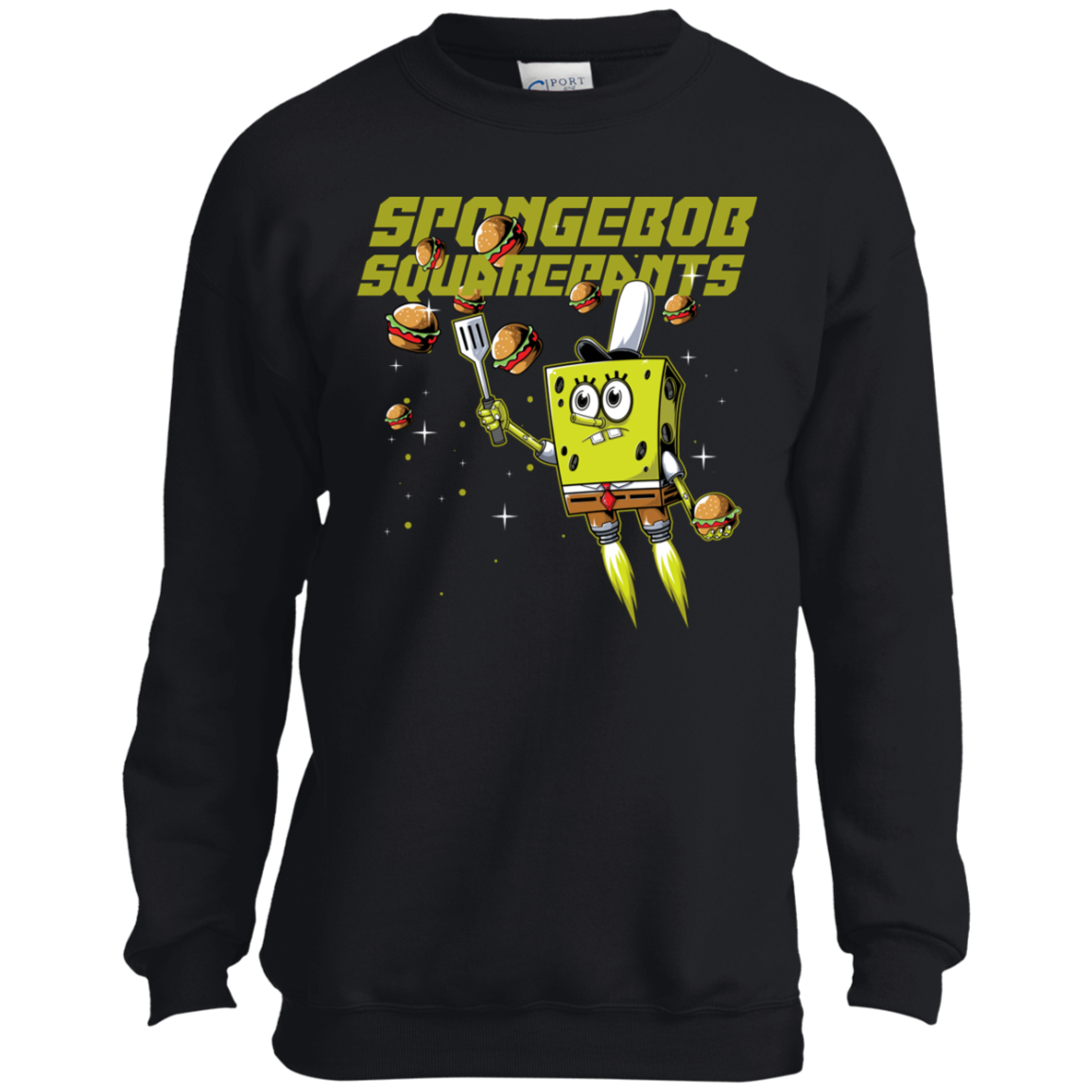 "SPONGEBOB" Youth Crewneck Sweatshirt