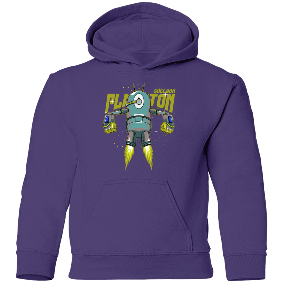 "PLANKTON" Youth Pullover Hoodie