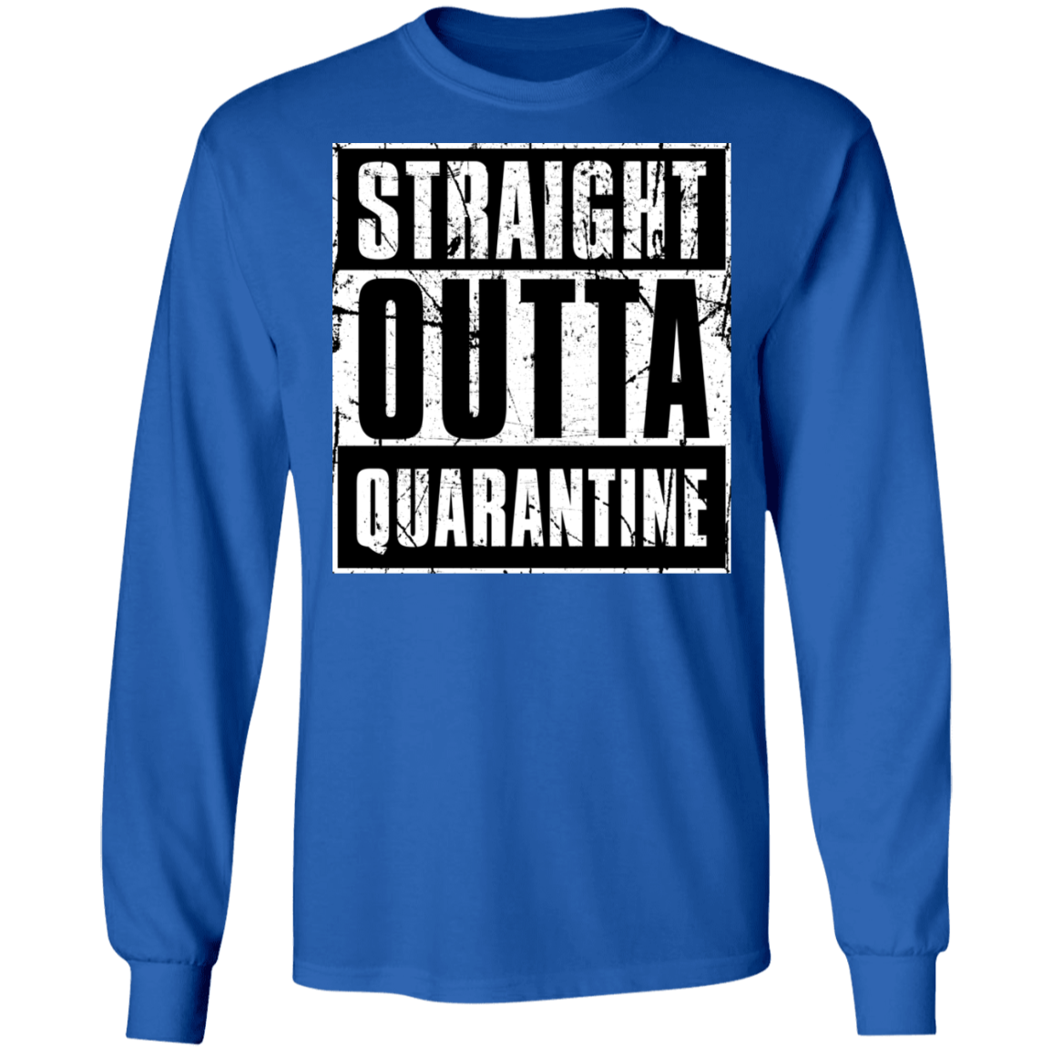 "QUARANTINE" LS Ultra Cotton T-Shirt