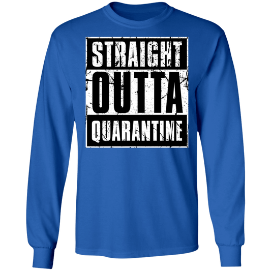 "QUARANTINE" LS Ultra Cotton T-Shirt