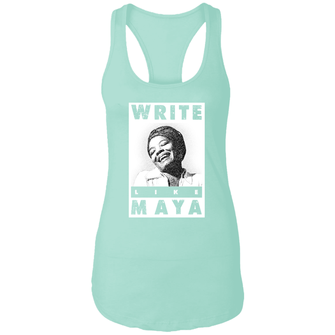 "LIKE MAYA" Ladies Ideal Racerback Tank