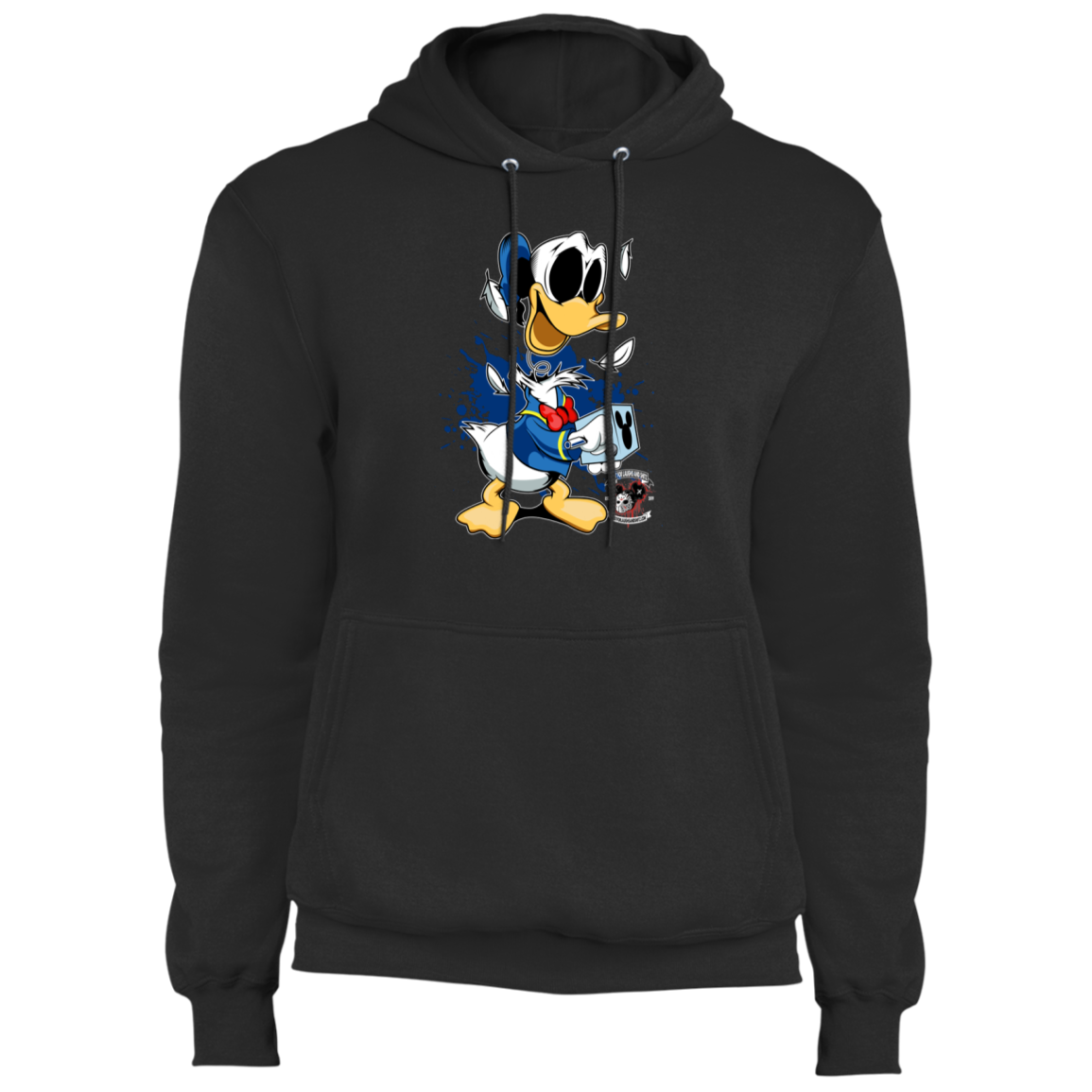 "DONALD IN A BOX" Core Fleece Pullover Hoodie