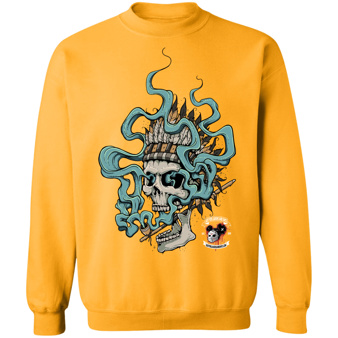 "HIGH CHIEF" Crewneck Pullover Sweatshirt  8 oz.