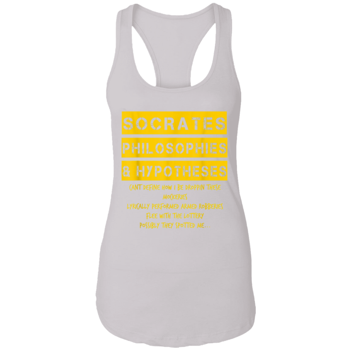 "SOCRATES" Ladies Ideal Racerback Tank