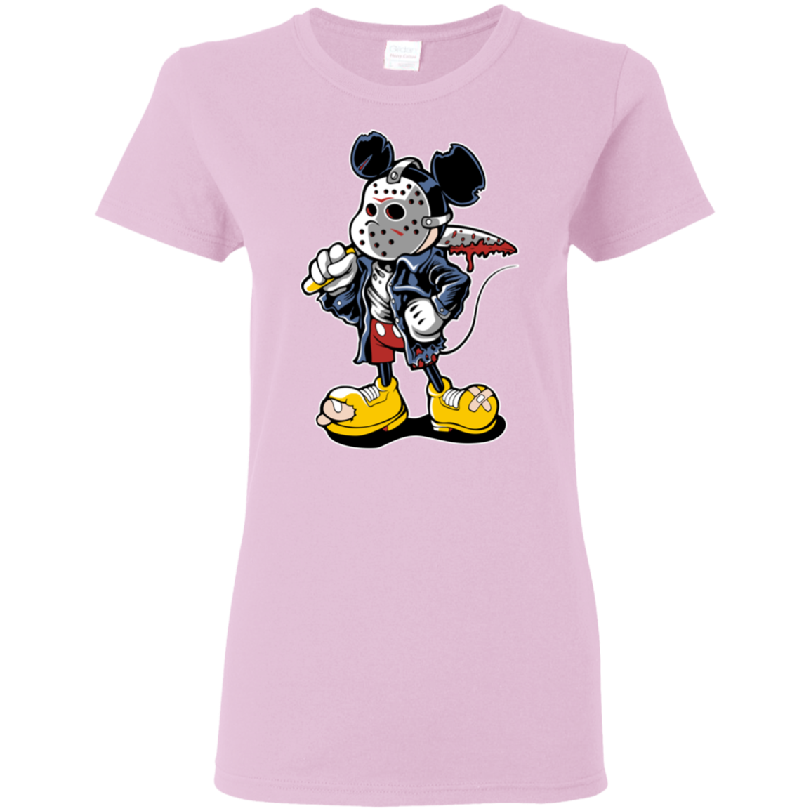 "MANIAC MICKEY" Ladies' 5.3 oz. T-Shirt