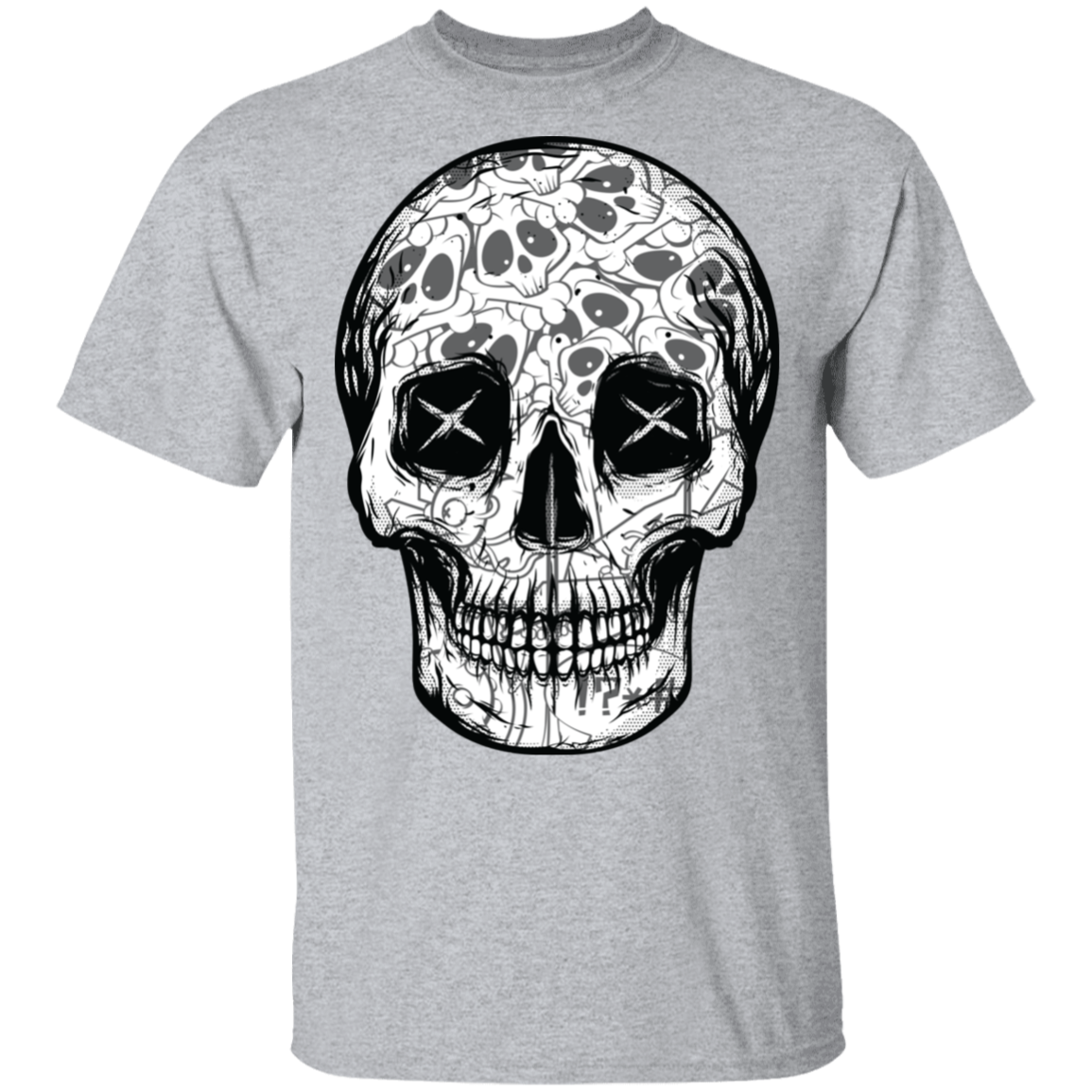 "SKULL HEADS" 5.3 oz. T-Shirt