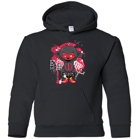 "EVIL MONKEY" Youth Pullover Hoodie