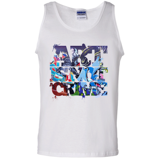 "NOT A CRIME" 100% Cotton Tank Top