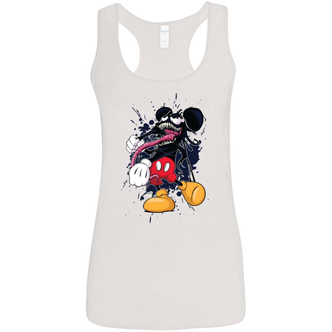 "VENOM MOUSE" Ladies' Softstyle Racerback Tank