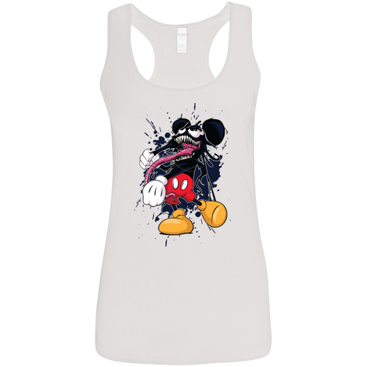 "VENOM MOUSE" Ladies' Softstyle Racerback Tank