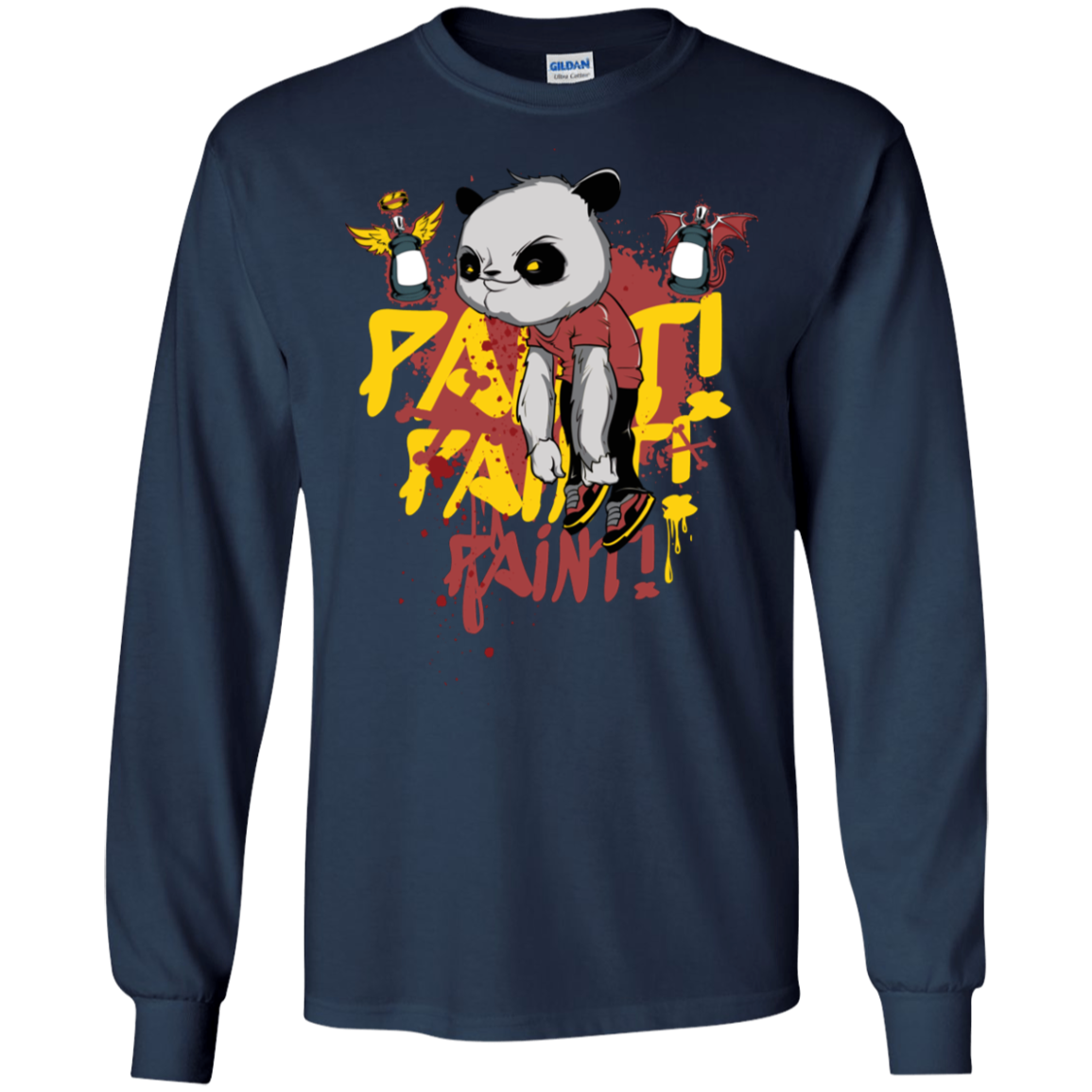 "PAINT PAINT PAINT" LS Ultra Cotton T-Shirt