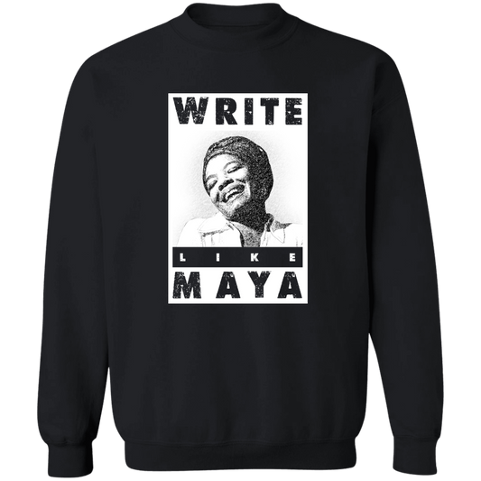 "LIKE MAYA" Crewneck Pullover Sweatshirt