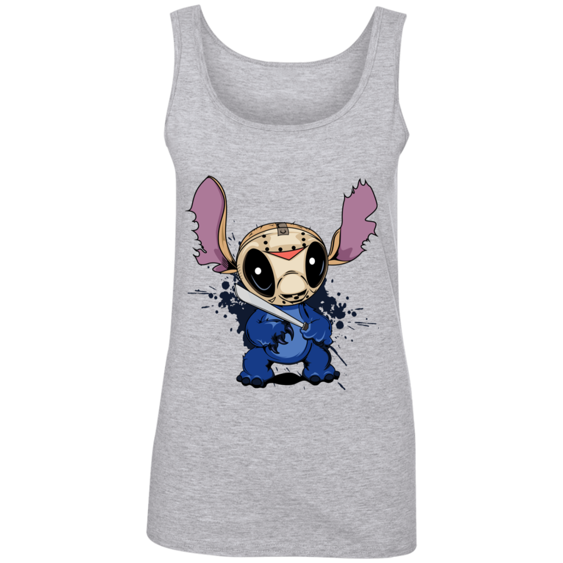 "KILLER STITCH" Ladies' 100% Ringspun Cotton Tank Top