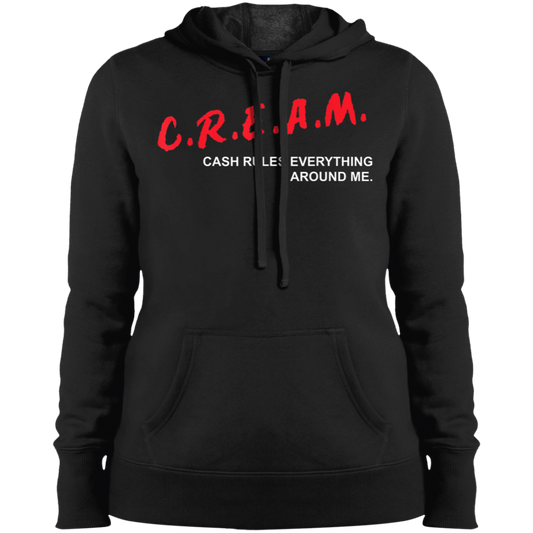 "CREAM" Ladies' Pullover Hooded Sweatshirt