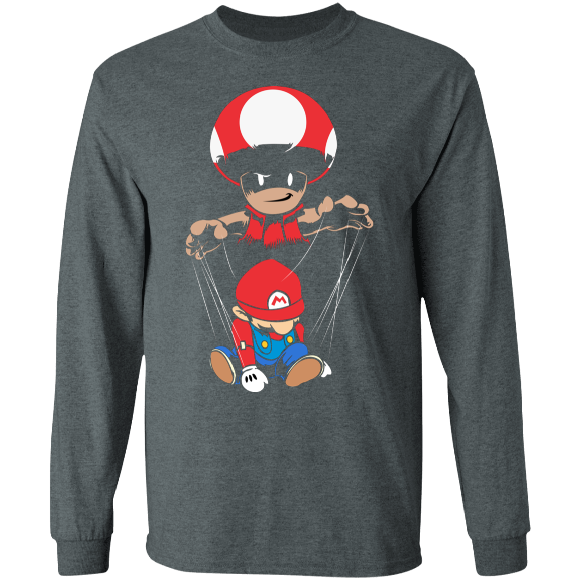 MARIO DOLL" LS Ultra Cotton T-Shirt