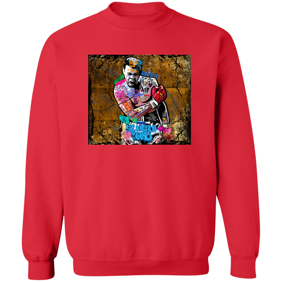 "THE GREATEST" Crewneck Pullover Sweatshirt