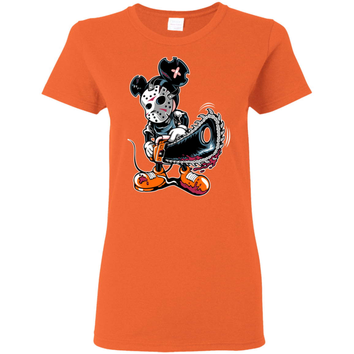 "MICKY PSYCHO" Ladies' 5.3 oz. T-Shirt