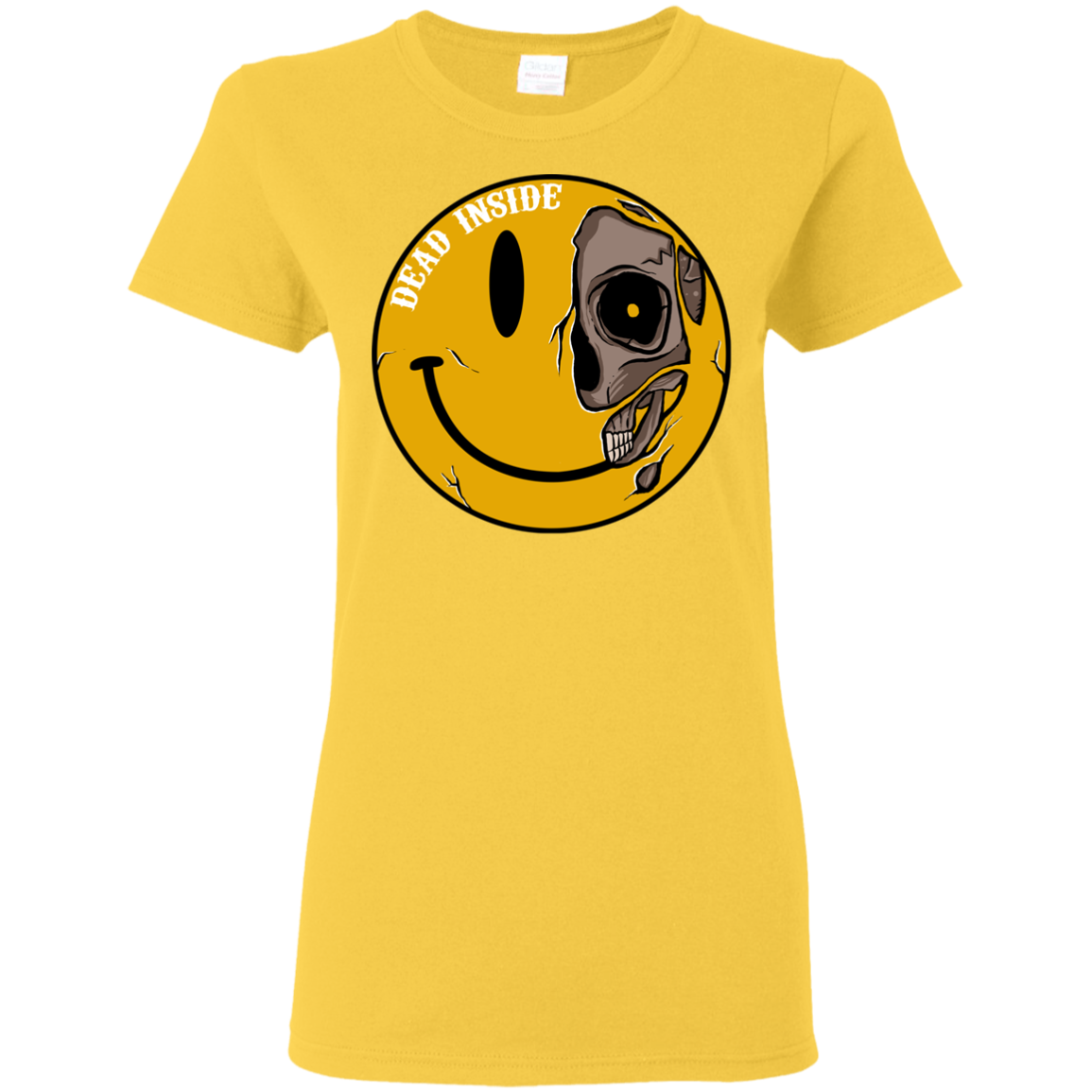 "DEAD INSIDE" Ladies' 5.3 oz. T-Shirt