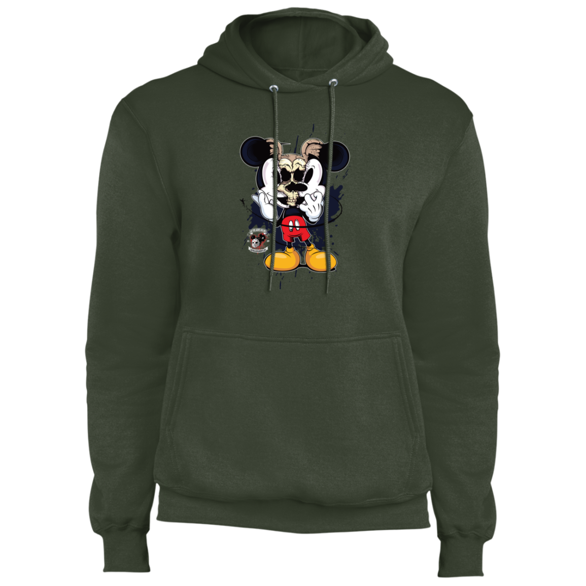 "SKULL MICKEY" Core Fleece Pullover Hoodie