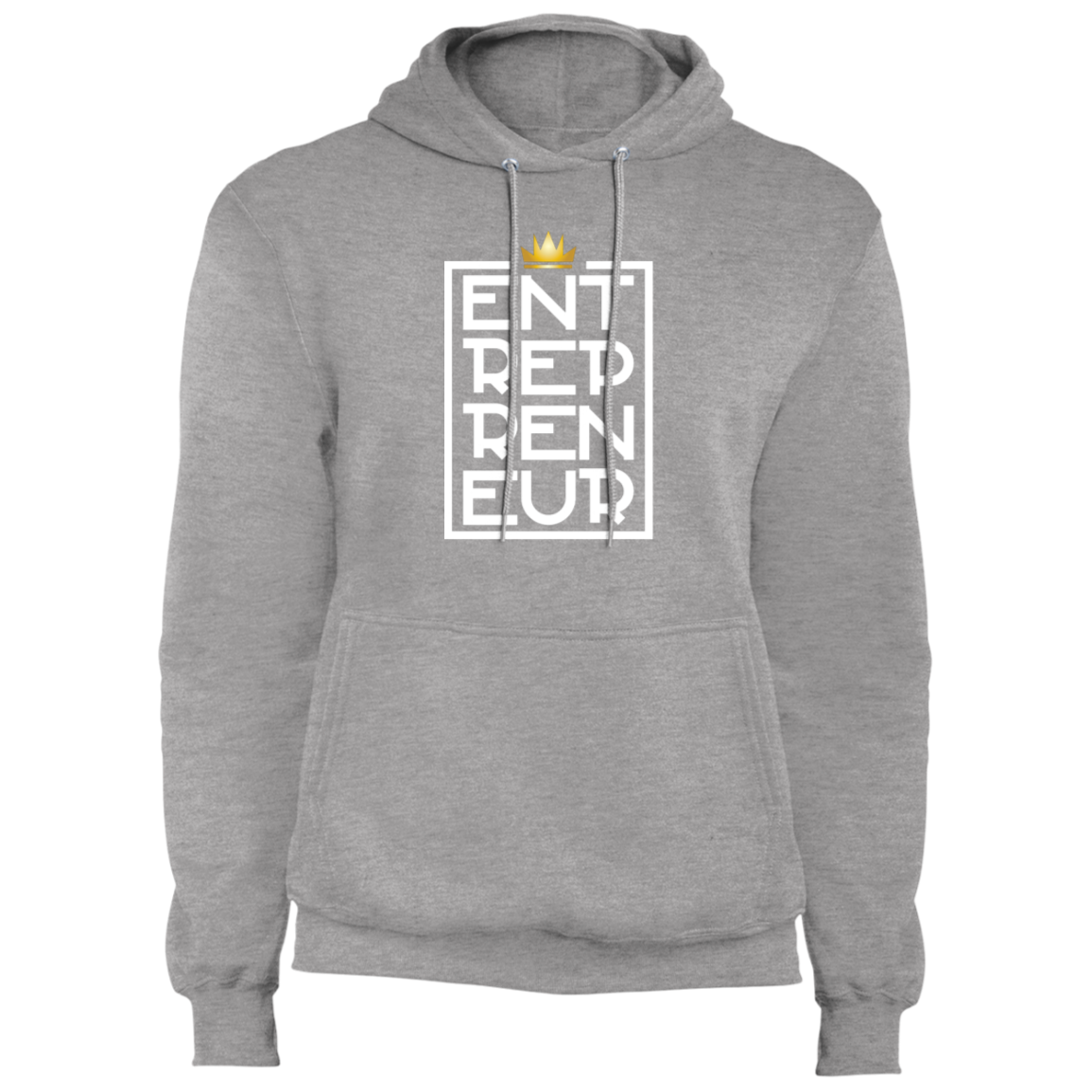 "KING ENTREPRENEUR" Core Fleece Pullover Hoodie